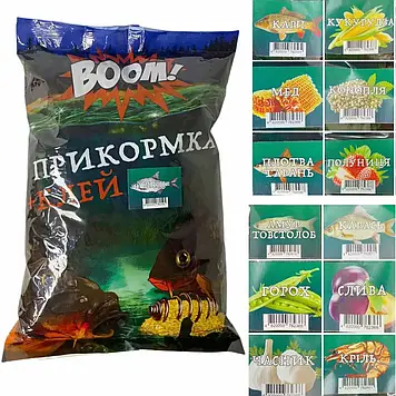 Принада + клей "BOM" 900г Слива