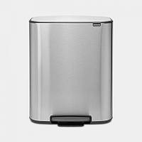 Бак для сміття Brabantia Bo 60 л сірий