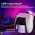 Зарядна станція Vertux DualDock-PS5 для двох геймпадів PlayStation 5 Dualsense White (dualdock-ps5.white), фото 4