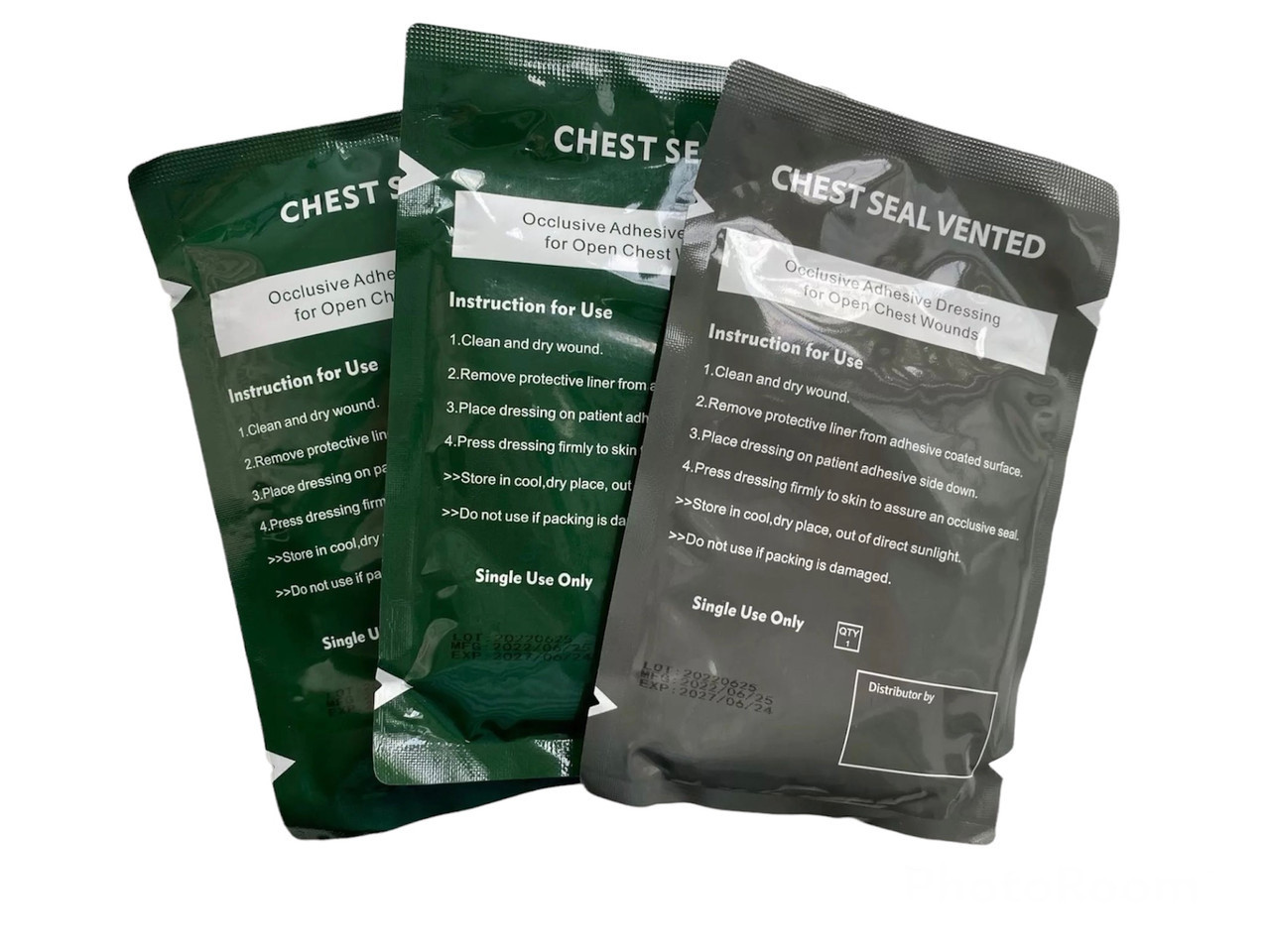 Пов'язка оклюзійна вентильована Chest seal