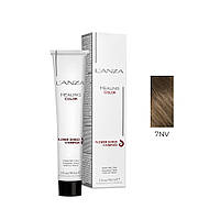 Крем-краска для волос L'ANZA Healing Hair Color Cream 7NV Темный натуральный фиолетовый Блонд