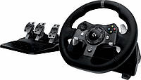 Игровой руль с педалями Logitech G920 Driving Force PC/Xbox One Black (941-000124) А9507-2