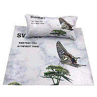 Підлокітник для манікюру з килимком, набір (м'яка підставка) № 2 - Sweet (метелик)