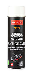 Гравітекс (антигравій) аерозольний білий Novol SPRAY 500мл