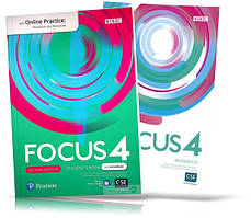 Focus 2nd edition 4, Student's book + Workbook for Learning English (Pearson)