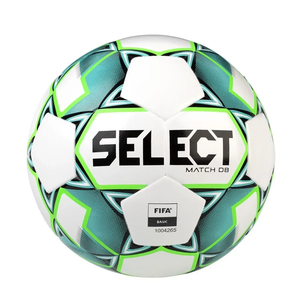 М'яч футбольний Select Match DB (FIFA Basic) р. 5 (367532-884) White/Green, фото 1