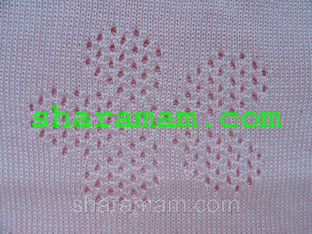 Ажурный джемпер для девочки, розового цвета, рост 122 см - фото 2 - id-p271533604