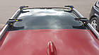 Поперечки на Dacia Duster (2010-2023) Turtle. На стандартні рейлінги. Сірі, фото 5