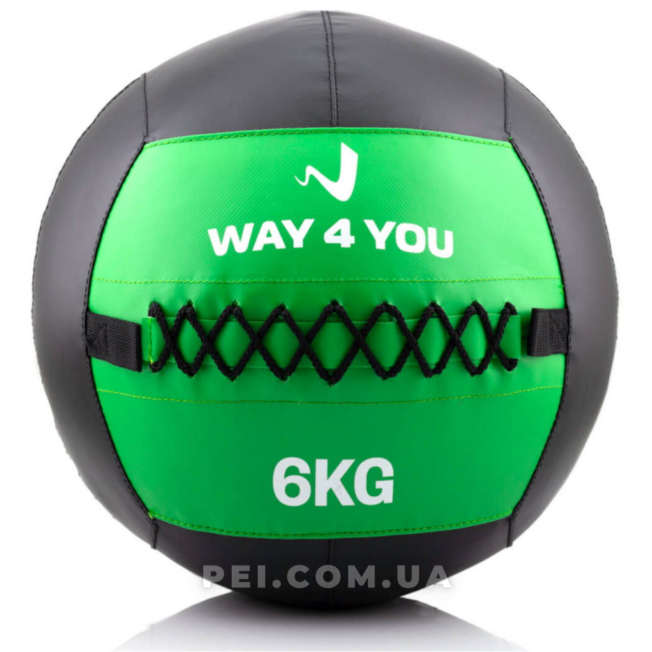 Набивний м'яч (медбол) Way4you 6кг FW3036