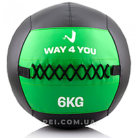 Набивной мяч (медбол) Way4you 6кг FW3036