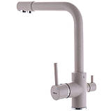 Змішувач для кухні Zerix LR4055K-3 з виходом для питної води (ZX2644), фото 4