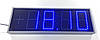 Світлодіодні табло синього кольору. Вуличні годинники, календар, термометр., фото 3