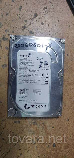 Жорсткий диск Вінчестер HDD 500 Gb / Гб Seagate Barracuda ST500DM002 3.5" SATA3 No 22060601
