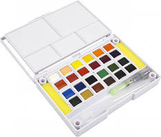 Фарби акварельні "Joyko" 24кол. WC-2001 з пензликом, шт