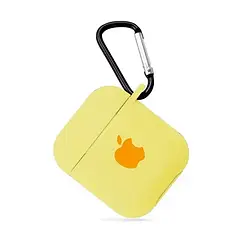 Чохол для навушників Infinity AirPods SILICONE CASE Yellow