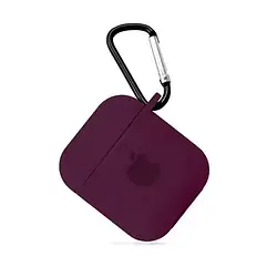 Чохол для навушників Infinity AirPods SILICONE CASE Marsala