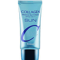 Enough Collagen Moisture Sun Cream SPF50+ PA+++ - Сонцезахисний крем для обличчя з колагеном