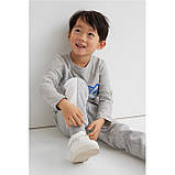 Дитячі спортивні штани джоггери Arctic Peak H&M на флісі на хлопчика р.134 - 8-9 років /69004/, фото 2
