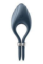 Еректив Vibrocolo Lasso Satiffyer Duelist Dark Blue, 10 режимів, потужний мотор, фото 3