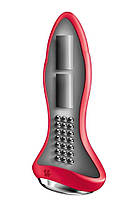 Anal Smart Vibro -Prophet з перлинним масажем сатиффайер -ротатора Plug 1+ червоний, фото 3