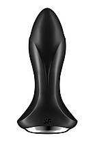 Анальна смарт-вібропробка з перловим масажем Satisfyer Rotator Plug 1+ Black, фото 6