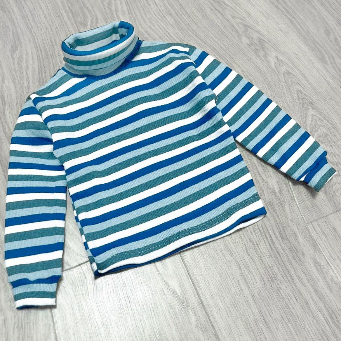 104 2-3 роки (30) теплий дитячий гольф гольфик водолазка для хлопчика з начосом флісом на флісі 3135 ГЛБ