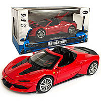 Машинка игровая детская металлопластиковая, АвтоЕксперт, Ferrari J50 (Феррари) красная, 15*6*5см, (40408)