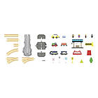 Дерев'яна залізниця PlayTive Junior 60 ел. Німеччина (Brio, Hape, Viga Toys, Ikea), фото 4