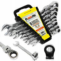 Ключі з тріскачкою 8 шт. MAR-POL