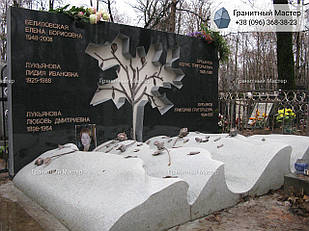 Сімейний пам'ятник з граніту № 1771