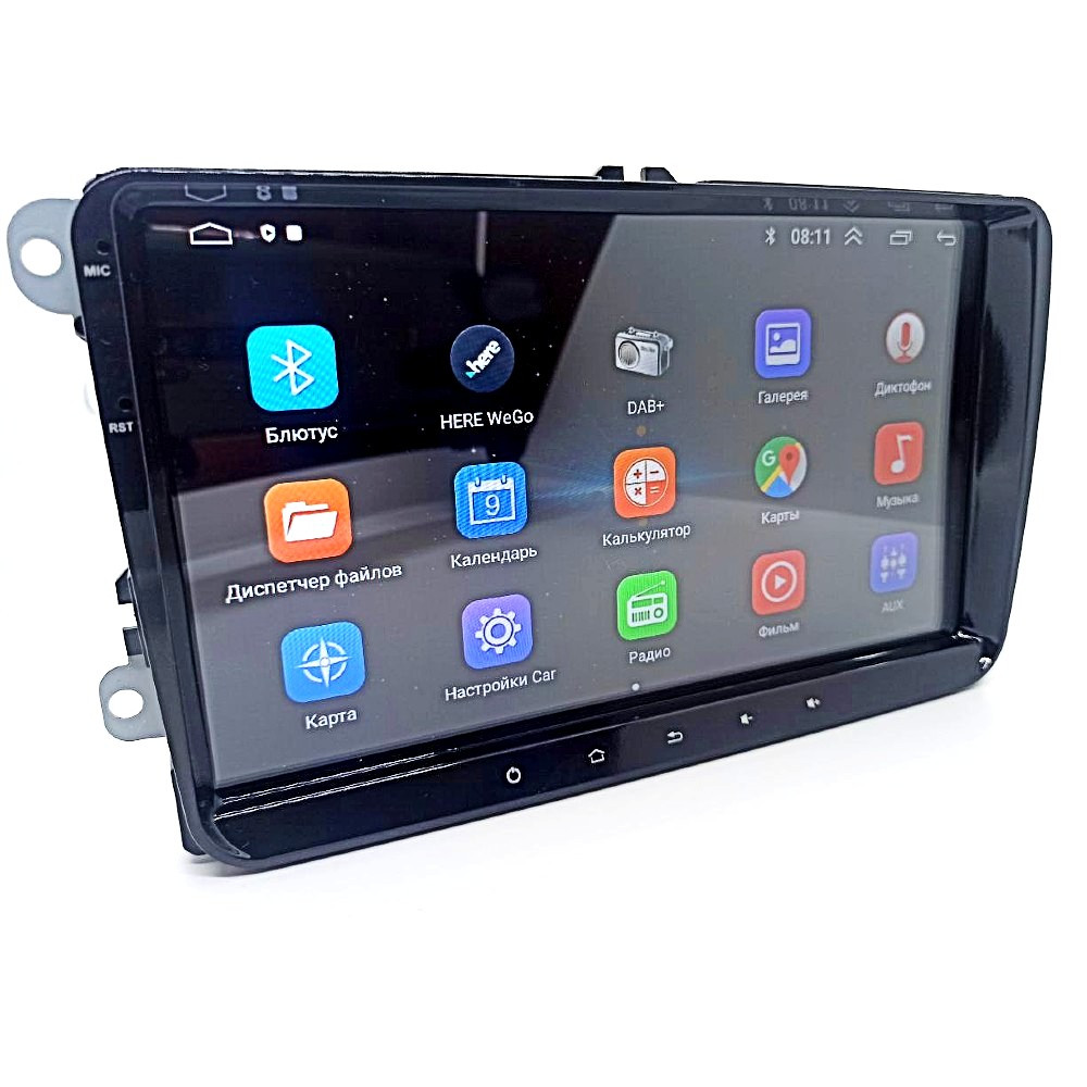 Штатная магнитола Android Volkswagen skoda,Автомагнитола 2DIN 4/32 ...