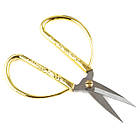 Ножиці гострі золоті довжина різу 4cм INN011, фото 5