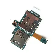 Конектор SIM Samsung I9000 з конектором карти памяті (Original)