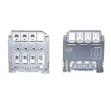 Конектор SIM Samsung S5280, S5282, S5310, S5312, S7262 (High Copy)