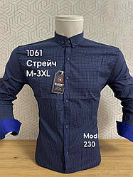 Сорочка з довгим рукавом, G-Port, з принтом -модель 230