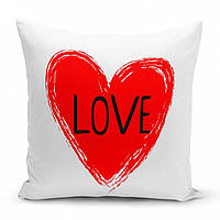 Подушка Love 35x35см