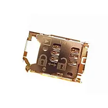 Конектор SIM Nokia 200, 201, 302 (High Copy)