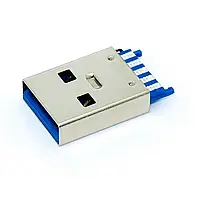 Штекер USB 3.0 тип A, монтажный