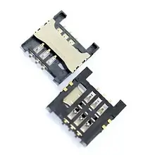 Конектор SIM Lenovo A3000H / A5000 / A788T (High Copy)