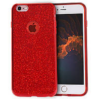 Чехол TWINS с блестками для Apple iPhone 6 Plus / 6s Plus Red