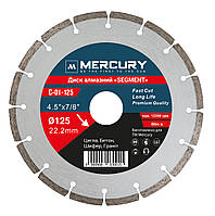 Алмазный диск SEGMENT Ø125 MERCURY (ящ.200)