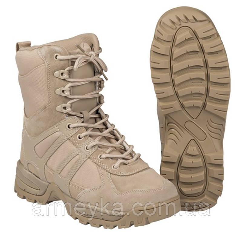 Берцы gen ii. койот замш Mil-Tec Германия Германия, замш, 40 (US7/UK6/255 mm.), 40, Нове, Койот