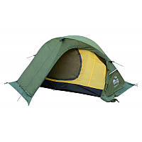 Палатка экспедиционная 2 местная Tramp зеленая 260x222x102 см. 138233