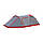 Палатка експедиційна 3 місцева Tramp сіро-червона 480 x220x130 см. 138223, фото 3