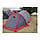 Палатка експедиційна 3 місцева Tramp сіро-червона 480 x220x130 см. 138223, фото 5