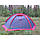 Палатка експедиційна 4 місцева Tramp сіро-червона 400x220x140 см. 138232, фото 5