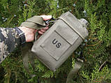 Фляга армійська US Army bottle 2 л пластикова в чохлі MiL-tec Німеччина, фото 6