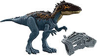 Фигурка Мир юрского периода Динозавр Кархародонтозавр синий Jurassic World Carcharodontosaurus HCM04