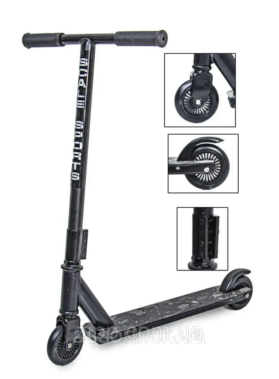 Трюковий самокат Scale Sports Turbo Зелений