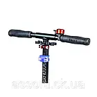 Двоколісний Самокат Scale Sports SS-07 Black Led-ліхтарик, фото 2